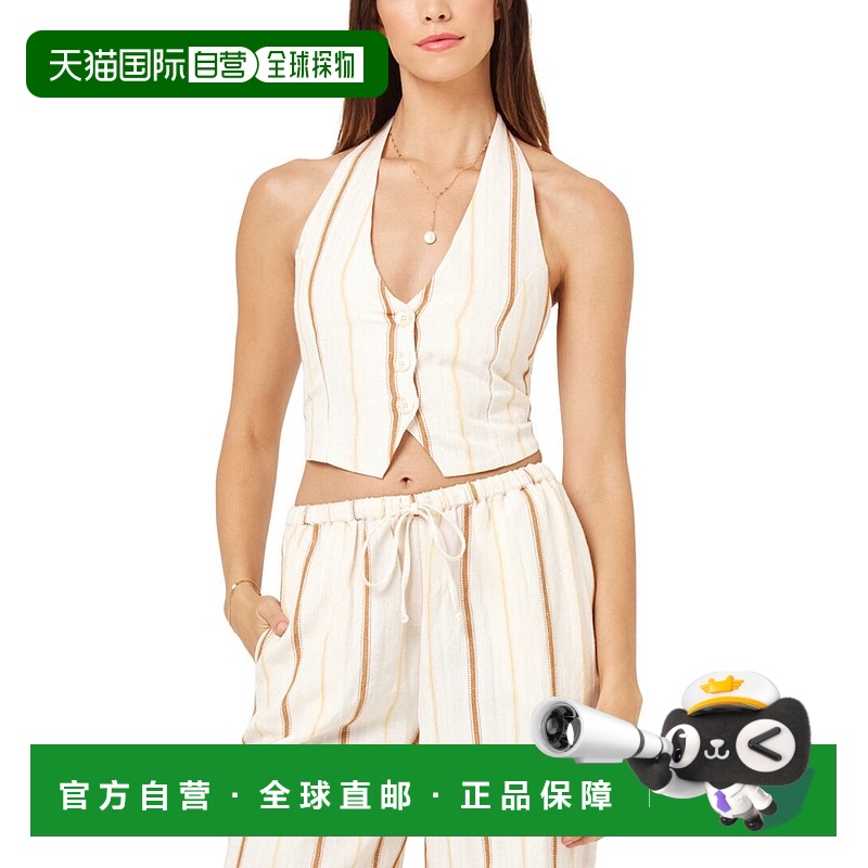 自营 l spaceL*Space海滨别墅亚麻混纺长裤-多色 美国奥莱直发