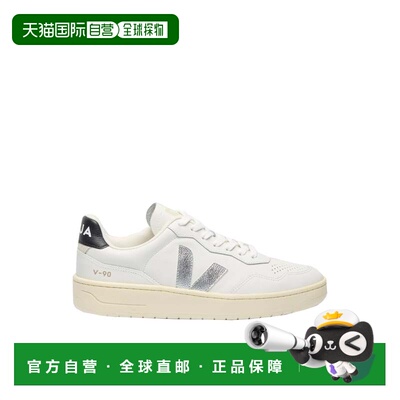 自营vejaV-90 O.T. Sneakers In White Silver Black - white 美