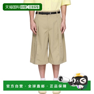 男士 Lemaire 卡其色 Maxi 百慕大 1h可退 Pleated 香港直邮潮奢