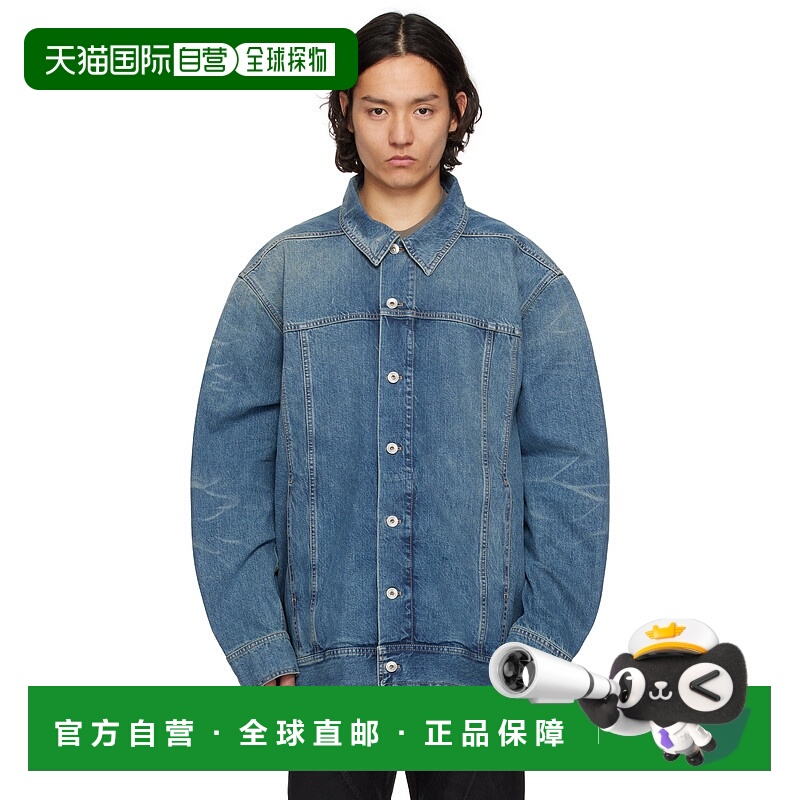 1h可退 香港直邮潮奢 DRKSHDW 瑞克 欧文斯 DRKSHDW 男士 蓝色 Ho