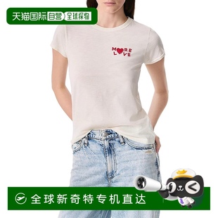 自營 bone更多象牙色愛情T恤 美國奧萊直發 rag