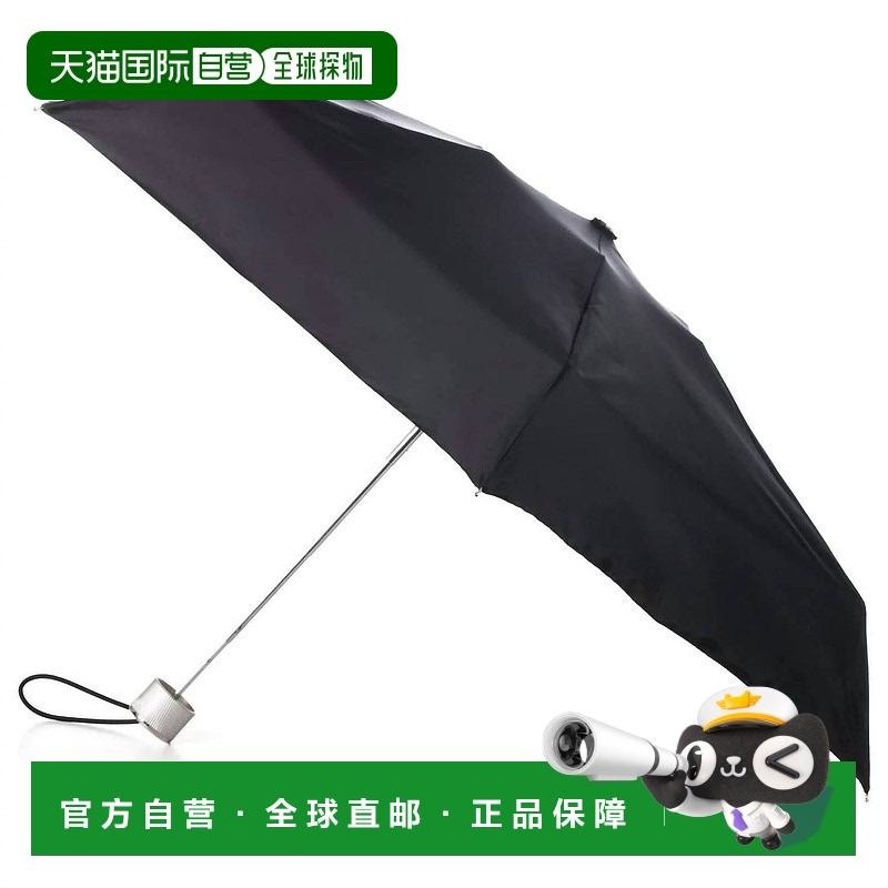 自营 totes迷你手动开合雨伞（黑色） - 黑色 美国奥莱直发