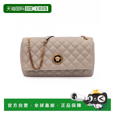 自营Versace Quilted Leather Shoulder Strap Women's Bag - bei
