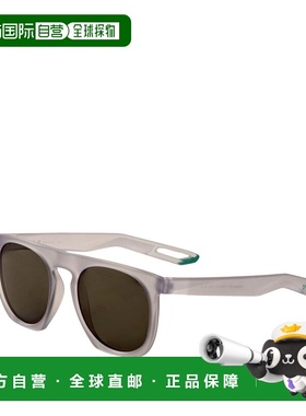 自营Nike Unisex 52 mm Silver Sunglasses - matte pure platinu