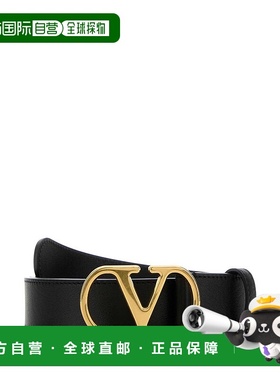 1h可退 香港直邮潮奢 Valentino 华伦天奴 男士 黑色 VLogo Signa