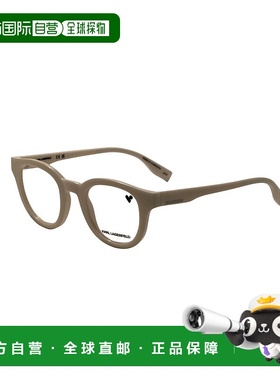 自营 Karl Lagerfeld中性款47mm白色眼镜-白色 美国奥莱直发