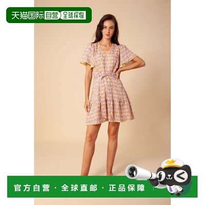 自营hale bobLulie Linen Dress - yellow 美国奥莱直发连衣裙