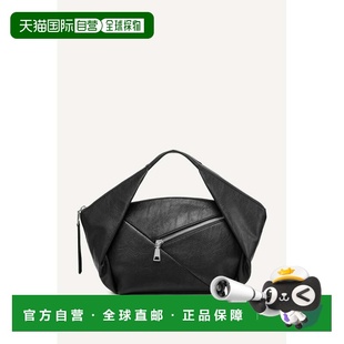 自营dknyMonroe Satchel - black/silver 美国奥莱直发