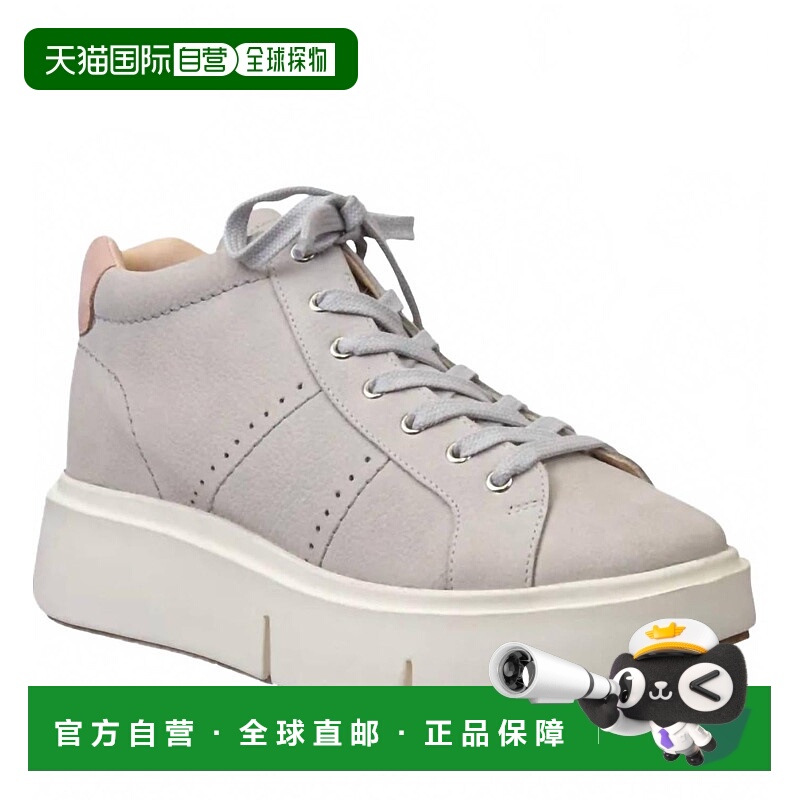 自营naked feet薄雾中的Essex女式高帮运动鞋 美国奥莱直发厚底