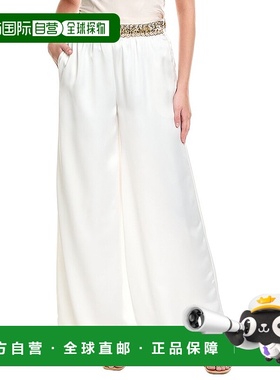 自营Ramy Brook Leila白色长裤 新款 美国奥莱直发休闲裤阔腿裤