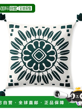 自营 Serena & Lily 坎帕尼亚枕套 - 蓝色 美国奥莱直发