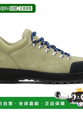 1h可退 香港直邮潮奢 Diemme 男士 绿色 Cornaro 踝靴 DI25FWCOMF