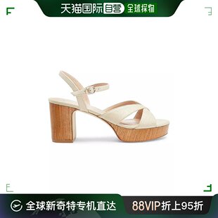 女士 设计师 凉鞋 stuart weitzman 美国直邮 编织防水台高跟鞋