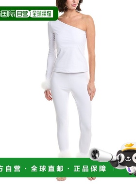 自营SLEEPER 2pc Weekend Chic Lounge Se - white 美国奥莱直发