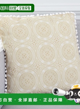 自营 Safavieh Valencia 枕头 - 米色 美国奥莱直发