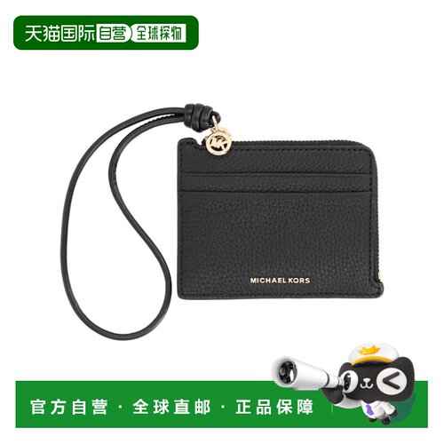 香港直邮MICHAEL Michael Kors 卡包钱包 32S6GJ6W1L_001BLACK