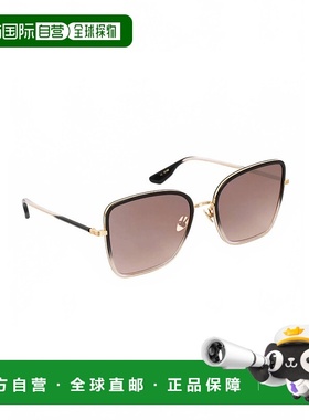 自营kreweWomen's Jolene Sunglasses In 18K Titanium / Nightfa