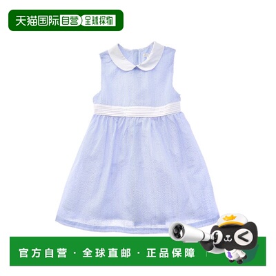 自营Carriage Boutique Seersucker Dress - blue 美国奥莱直发