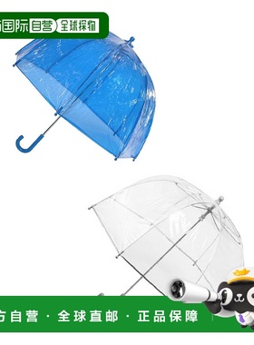自营totesKids' Clear Bubble Umbrella (Pack of 2) - blue/clea