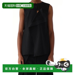 jason 黑色 wuCOMBO YOKE非对称学吊带衫 美国奥莱直 GAUZE 自营