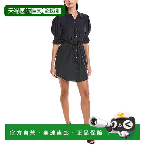 自营cinq a septCinq à Sept Fiona Silk Mini Dress - blue 美