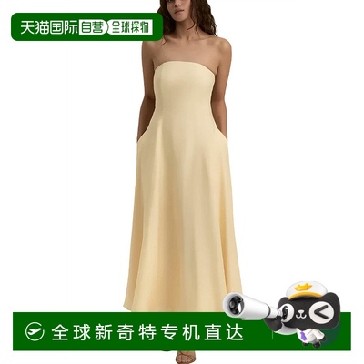 自营 favorite daughterMoonbeam受欢迎的无肩带连衣裙 美国奥莱