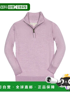 自营 hope & henryHope&Henry 1/2拉链毛衣-紫色 美国奥莱直发