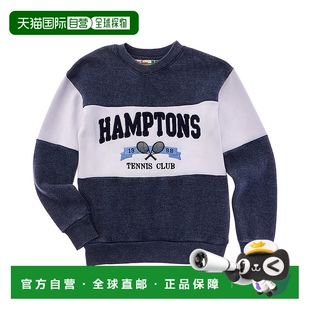 蓝色 havana复古哈瓦那汉普顿网球运动衫 美国奥莱 vintage 自营