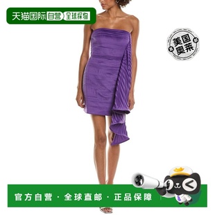 紫色 自营 迷你连衣裙 Kayleigh 美国奥莱直发服饰包臀裙 AMUR