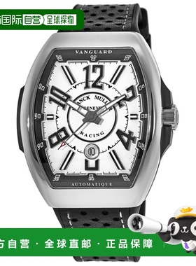 自营Franck Muller Vanguard Racing Automatic White Dial Leath