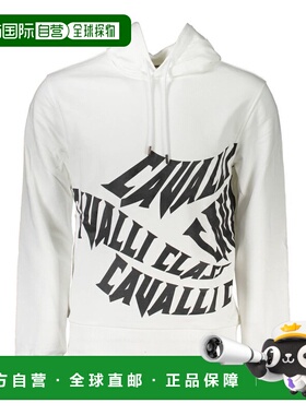 自营Cavalli Class Cotton Men Men's Sweatshirt - white 美国奥