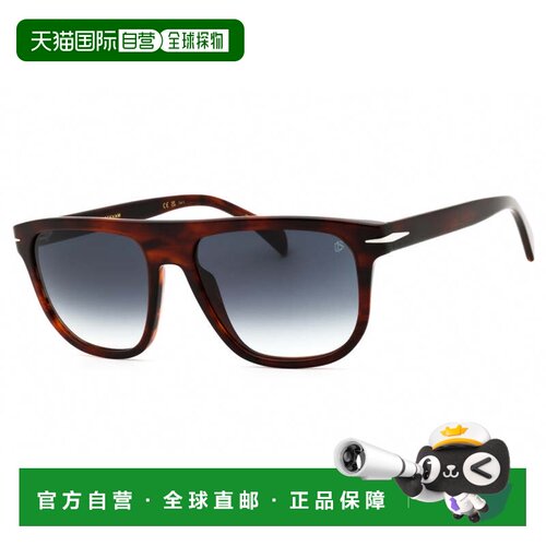 自营david beckhamDB 7111/S 0EX4 9O棕色喇叭/深灰色渐变-棕色喇