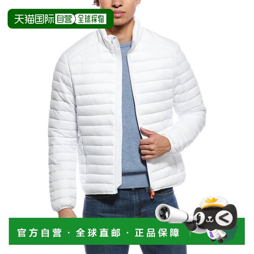 自营Save The Duck Alessandro Puffer Jacket - white 美国奥莱