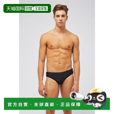 自营Moschino Polyamide Swim Men's Briefs - black 美国奥莱直
