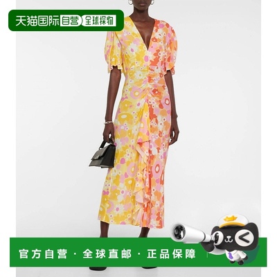 自营 rixoAriel Scandi柠檬色连衣裙 美国奥莱直发新款