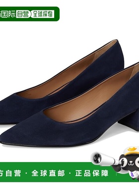 自营 Bernardo Millie Pump女式深海军蓝尖头高跟鞋VER317-蓝色