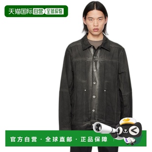 Owens Rick 黑色 Lido 牛仔夹克 1h可退 工装 美国直邮