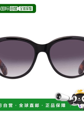 自营Nine West NW 23 462 BLK Smoke Square Ladies Sunglasses 1