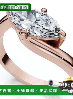 自营pompeii31Ct Marquise Diamond Solitaire Curve East To Wes