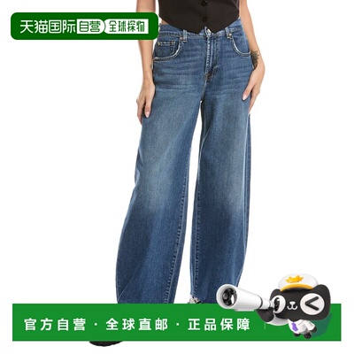 自营7 For All Mankind Bonnie Curvilinear Pomona Barrel Jean