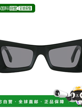 自营Off-White Accra Grey Cat Eye Unisex Sunglasses OERI031 1
