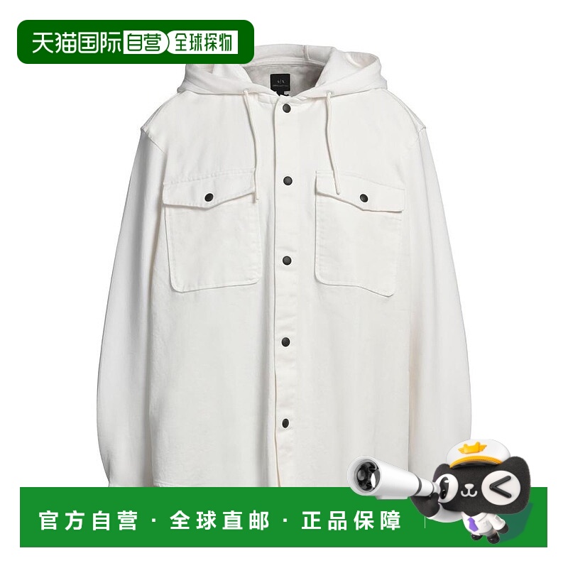1h可退 【美国直邮】armani exchange 男士 夹克衫针织外套
