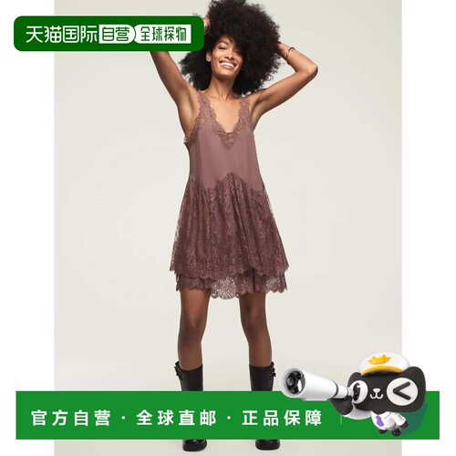 自营lucky brand 女士 连衣裙 吊带 美国奥莱直发