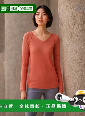 1h可退 【美国直邮】Cutter Buck Cutter Buck女士长袖胜利V领衫