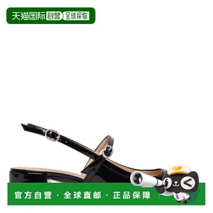 自营Stuart Weitzman Maeve Leather Mary Janes - black 美国奥