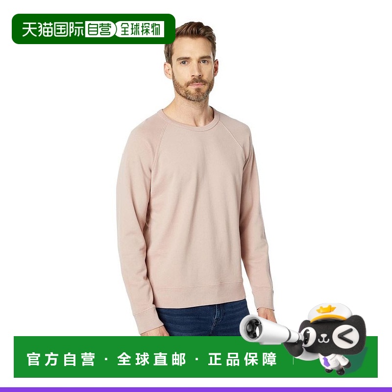 【美国直邮】Vince Long Sleeve Garment Dye Crew 男士长袖卫衣