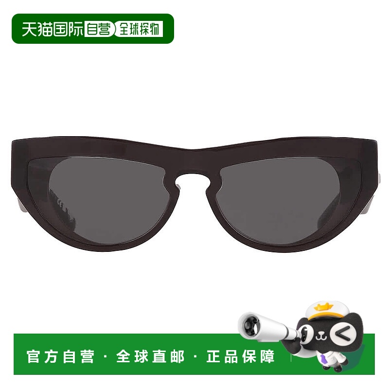 自营Burberry Dark Grey Cat Eye Ladies Sunglasses BE4422U 411
