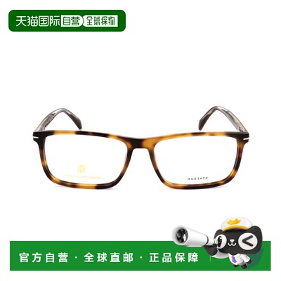 自营david beckhamDb 1019 Rectangular Tortoiseshell Frame Eye