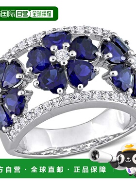 自营mimi & max4 1/2 CT TGW Created Blue 和 Created 白色蓝宝