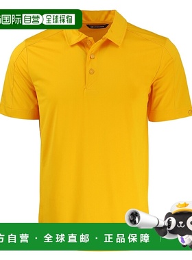 自营 cutter & buckCutter&Buck Prospect纹理弹力男式短袖翻领衬